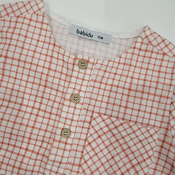 12M Babidu Spanish shirt and short Set - Picture 3 of 7